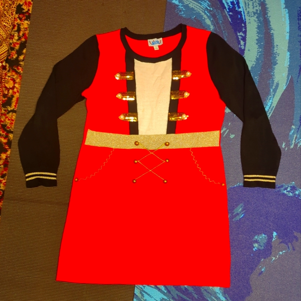 Rockin' Around Size L Women Christmas Dress